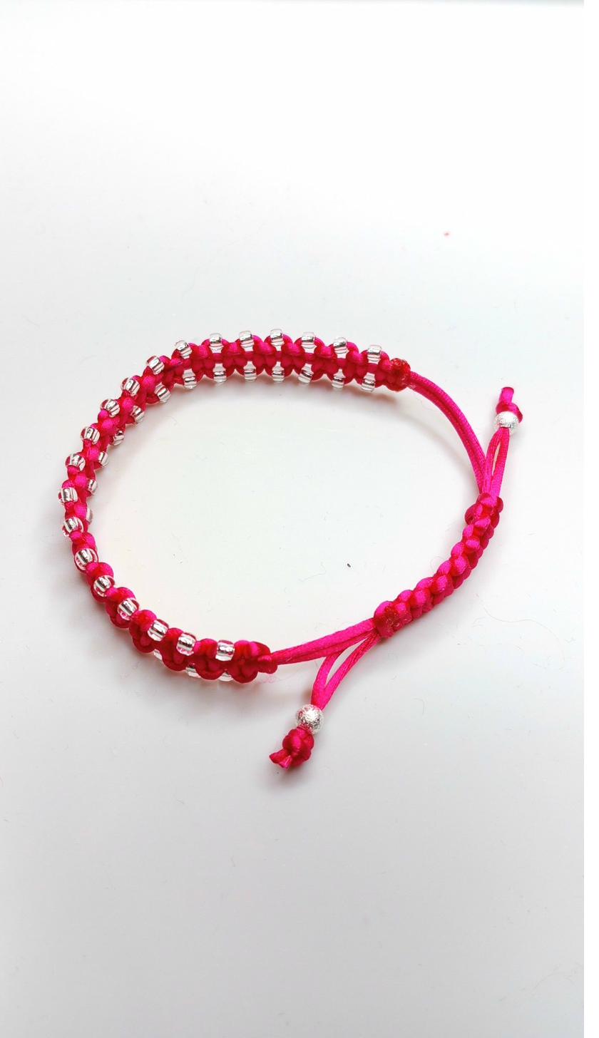 Yonder Adjustable Hot Pink Bracelet