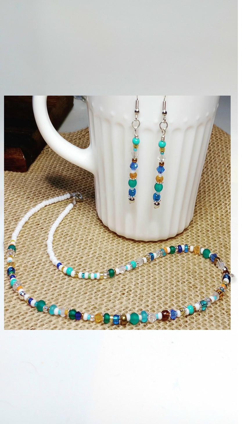 Yonder Beaded Crystal Jewelry Set