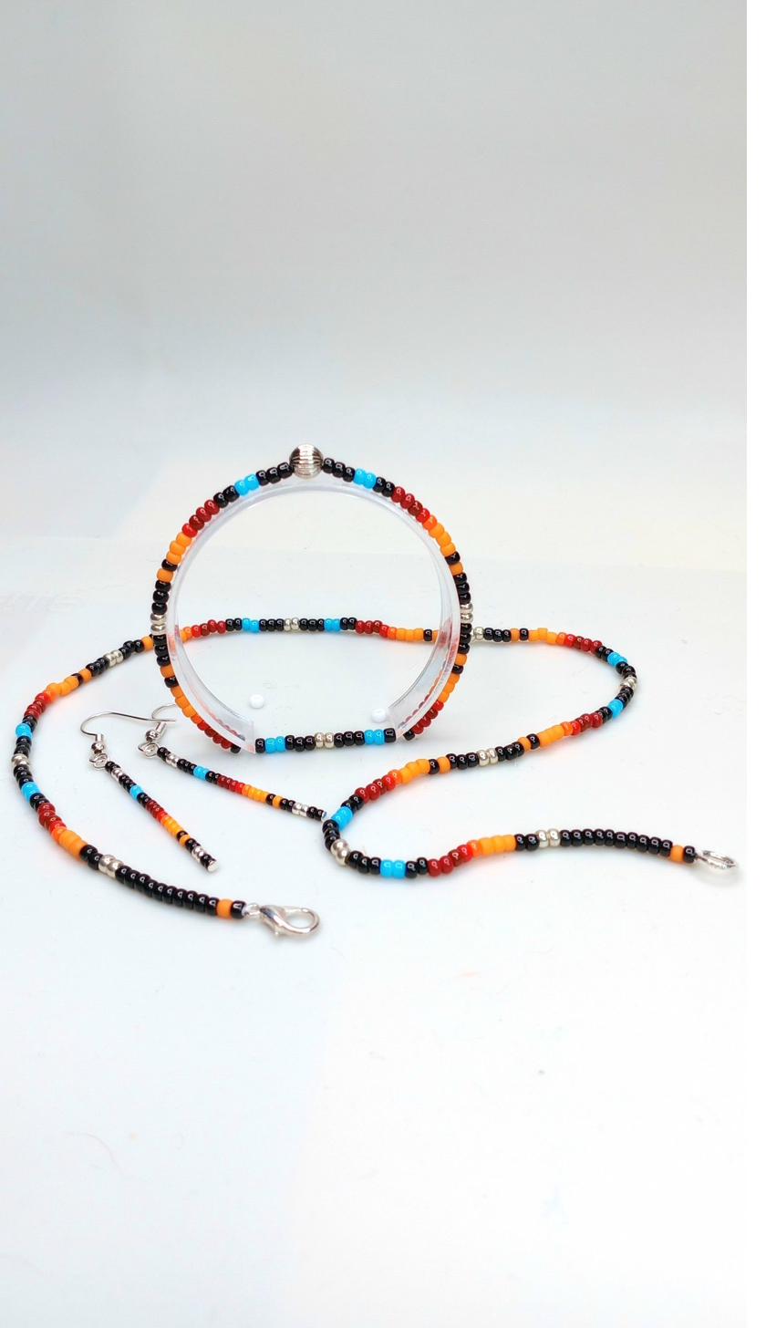 Yonder Beaded Sunset Jewelry Set