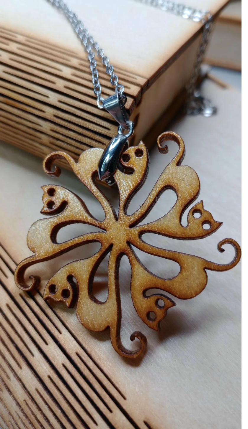 Yonder Curly Tails Pendant Necklace