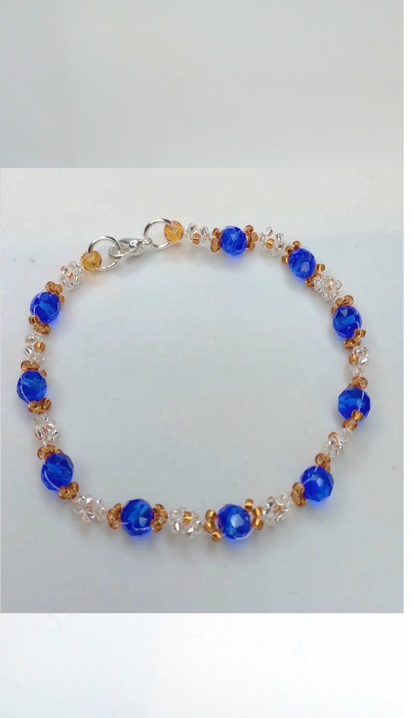 Yonder Gold Accents Bead Bracelet