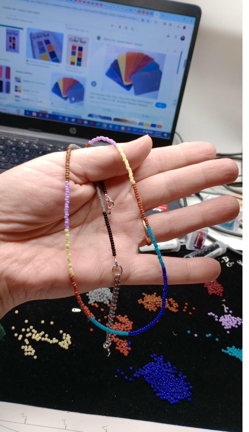 Yonder Luscher Color Test Necklace