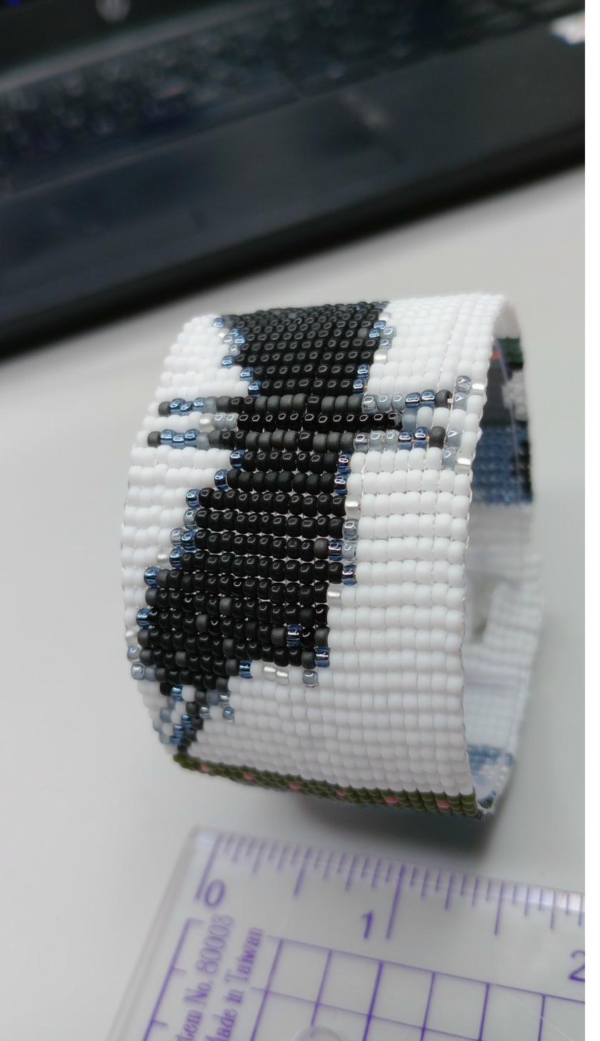 Yonder Rorschach Hecklace Cuff